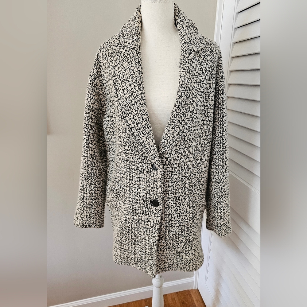 Abercrombie & Fitch Boyfriend Wool Jacket 🍂New without tags! Size Medium.